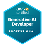 AWS Certified Generative AI Developer - Professional